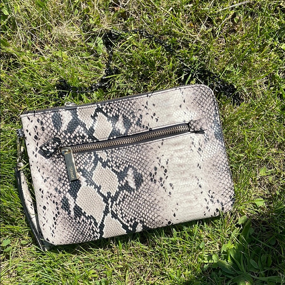 Snakeskin Clutch Bag